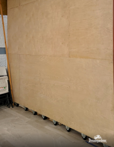 Muro Verde Antes